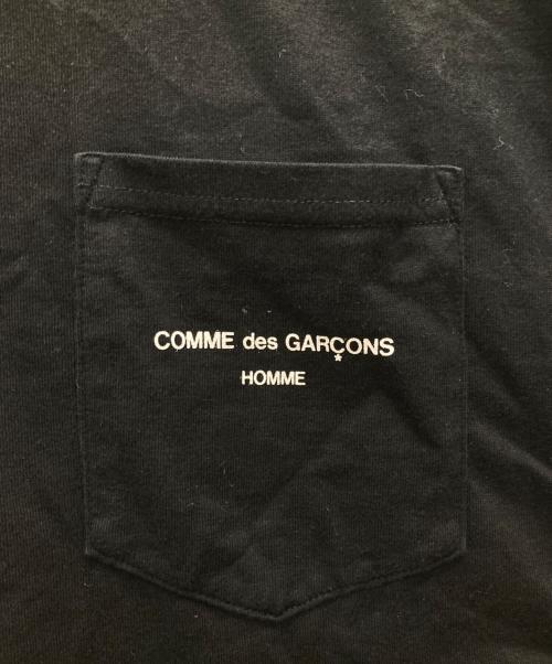 COMME des GARCONS HOMME（コムデギャルソン オム）COMME des GARCONS HOMME (コムデギャルソン オム) 長袖カットソー ブラック サイズ:XLの古着・服飾アイテム