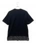 COMME des GARCONS HOMME (コムデギャルソン オム) ドット切替カットソー ブラック サイズ:M：8000円