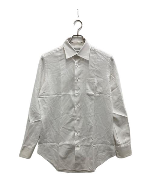 BARNEYS NEWYORK（バーニーズ・ニューヨーク）BARNEYS NEWYORK (バーニーズ・ニューヨーク) ドレスシャツ ホワイト サイズ:Lの古着・服飾アイテム
