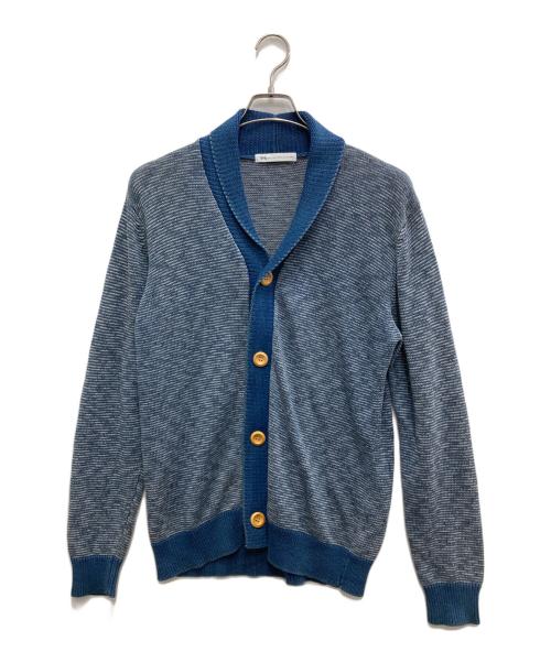 Ron Herman（ロンハーマン）Ron Herman (ロンハーマン) ショールカラーカーディガン ブルー サイズ:Mの古着・服飾アイテム