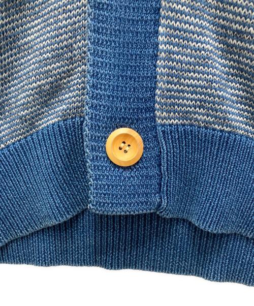 Ron Herman（ロンハーマン）Ron Herman (ロンハーマン) ショールカラーカーディガン ブルー サイズ:Mの古着・服飾アイテム