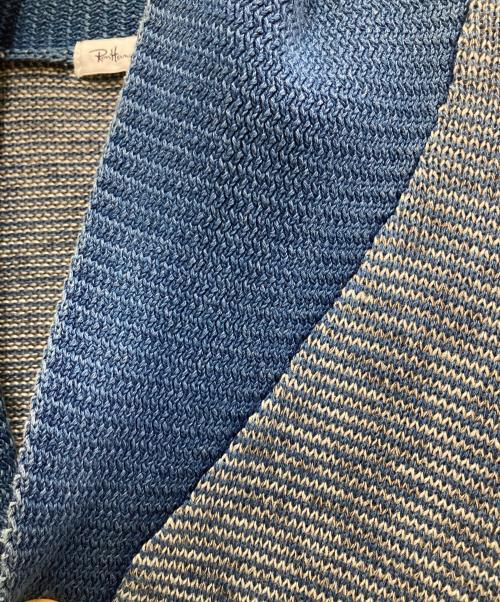 Ron Herman（ロンハーマン）Ron Herman (ロンハーマン) ショールカラーカーディガン ブルー サイズ:Mの古着・服飾アイテム