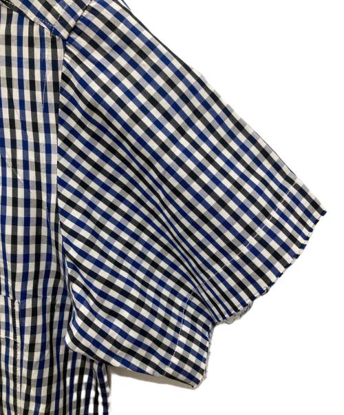 DIESEL Black Gold（ディーゼル ブラック ゴールド）DIESEL BLACK GOLD (ディーゼル ブラック ゴールド) 半袖シャツ ネイビー サイズ:46の古着・服飾アイテム