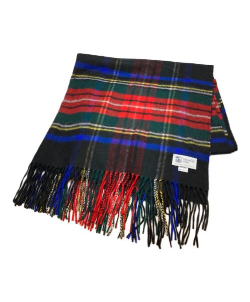 JOHNSTONS OF ELGIN（ジョンストンズオブエルガン）JOHNSTONS OF ELGIN (ジョンストンズオブエルガン) タータンチェックカシミヤマフラー マルチカラーの古着・服飾アイテム