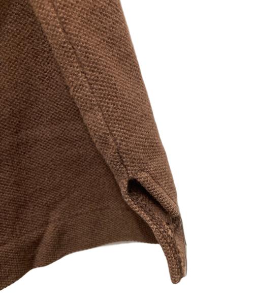 NIKE（ナイキ）NIKE (ナイキ) COMME des GARCONS HOMME DEUX (コムデギャルソン オム ドゥ) ポロシャツ ブラウン サイズ:Mの古着・服飾アイテム