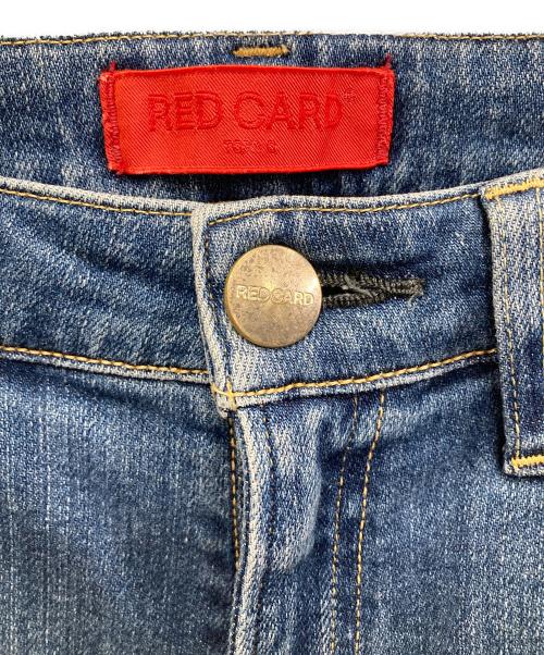 RED CARD（レッドカード）RED CARD (レッドカード) アンクルスリムテーパード デニムパンツ インディゴ サイズ:25の古着・服飾アイテム