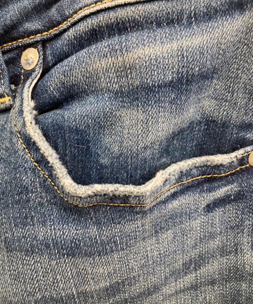 RED CARD（レッドカード）RED CARD (レッドカード) アンクルスリムテーパード デニムパンツ インディゴ サイズ:25の古着・服飾アイテム