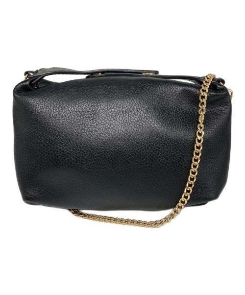 AULENTTI（オウレンティ）AULENTTI (オウレンティ) チェーンショルダーバッグ ブラックの古着・服飾アイテム