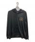 FREELY CIRCLE（フリーリーサークル）の古着「LOGO RASH ZIP HOODIE」｜ブラック