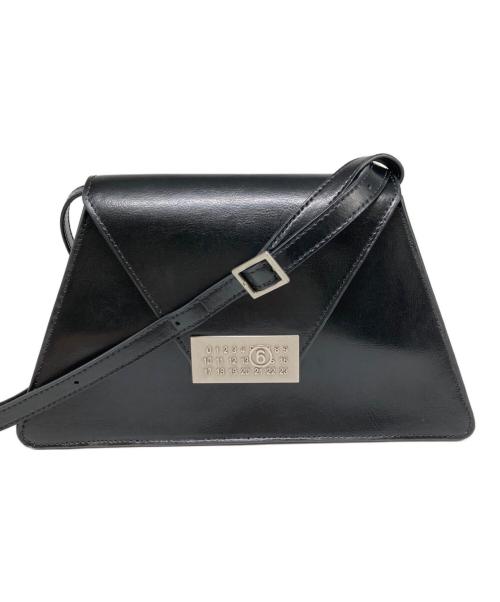 MM6 Maison Margiela（エムエムシックスメゾンマルジェラ）MM6 Maison Margiela (エムエムシックスメゾンマルジェラ) Numericショルダーバッグ ブラックの古着・服飾アイテム