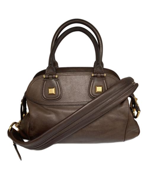 GIVENCHY（ジバンシィ）GIVENCHY (ジバンシィ) オールド2wayショルダーバッグ ブラウンの古着・服飾アイテム