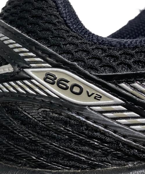 NEW BALANCE（ニューバランス）NEW BALANCE (ニューバランス) 860V2スニーカー ブラック サイズ:27の古着・服飾アイテム