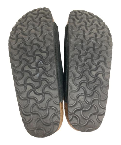 BIRKENSTOCK（ビルケンシュトック）BIRKENSTOCK (ビルケンシュトック) チューリッヒ ソフトフットベッド サンダル ブラック サイズ:26cmの古着・服飾アイテム