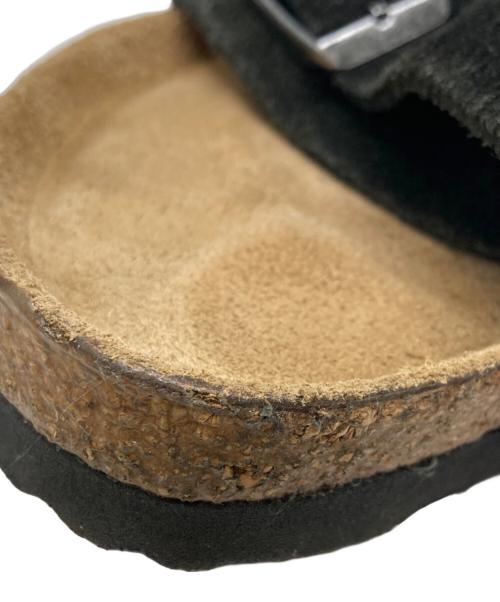 BIRKENSTOCK（ビルケンシュトック）BIRKENSTOCK (ビルケンシュトック) チューリッヒ ソフトフットベッド サンダル ブラック サイズ:26cmの古着・服飾アイテム