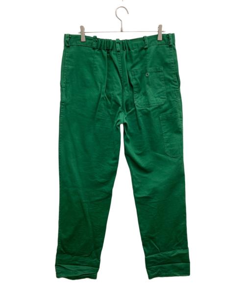 INDUSTRIAL STARTER（インダストリアル スターター）INDUSTRIAL STARTER (インダストリアル スターター) ワークパンツ グリーン サイズ:Mの古着・服飾アイテム