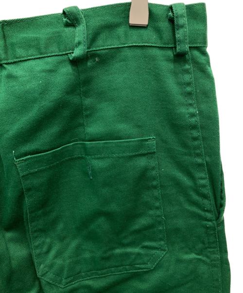 INDUSTRIAL STARTER（インダストリアル スターター）INDUSTRIAL STARTER (インダストリアル スターター) ワークパンツ グリーン サイズ:Mの古着・服飾アイテム