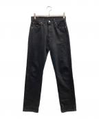 LEVI'Sリーバイス）の古着「501後染めブラックデニムパンツ」｜ブラック