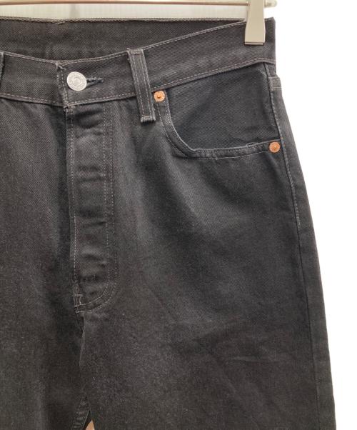 LEVI'S（リーバイス）LEVI'S (リーバイス) 501後染めブラックデニムパンツ ブラック サイズ:W30　L34の古着・服飾アイテム