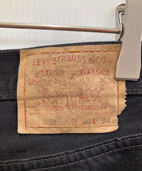 LEVI'S（リーバイス）LEVI'S (リーバイス) 501後染めブラックデニムパンツ ブラック サイズ:W30　L34の古着・服飾アイテム