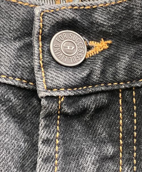 DIESEL（ディーゼル）DIESEL (ディーゼル) D-MAND-FS straight jeans ブラック サイズ:W28の古着・服飾アイテム
