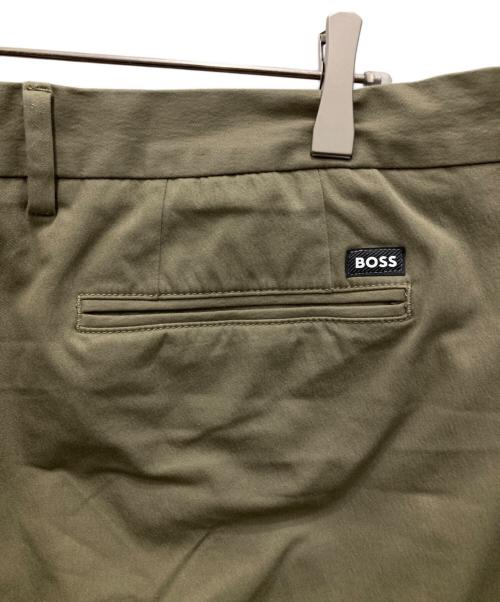 BOSS（ボス）BOSS (ボス) ストレッチパンツ オリーブ サイズ:US 40Rの古着・服飾アイテム