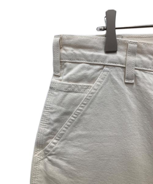 CarHartt（カーハート）CarHartt (カーハート) B04 Drill Double-Front Work Dungaree/B04 ダブルニー ドリル ワーク ダンガリー アイボリー サイズ:38×32の古着・服飾アイテム