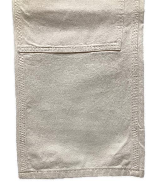 CarHartt（カーハート）CarHartt (カーハート) B04 Drill Double-Front Work Dungaree/B04 ダブルニー ドリル ワーク ダンガリー アイボリー サイズ:38×32の古着・服飾アイテム