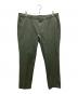 BOSS（ボス）の古着「センタープレスパンツ」｜オリーブ