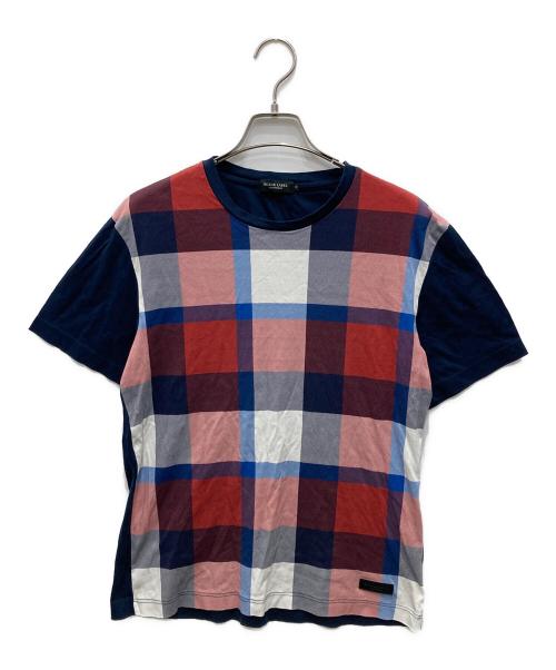 BLACK LABEL CRESTBRIDGE（ブラックレーベル クレストブリッジ）BLACK LABEL CRESTBRIDGE (ブラックレーベル クレストブリッジ) 半袖カットソー マルチカラー サイズ:Mの古着・服飾アイテム