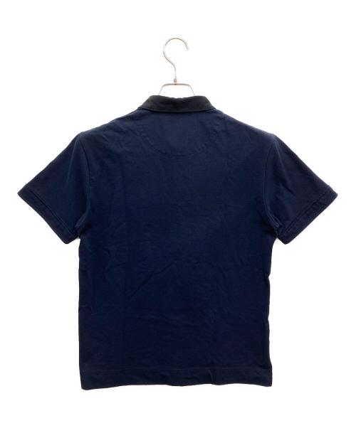 BLACK LABEL CRESTBRIDGE（ブラックレーベル クレストブリッジ）BLACK LABEL CRESTBRIDGE (ブラックレーベル クレストブリッジ) 半袖ポロシャツ ネイビー サイズ:Mの古着・服飾アイテム