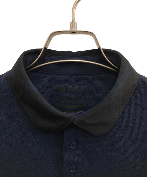 BLACK LABEL CRESTBRIDGE（ブラックレーベル クレストブリッジ）BLACK LABEL CRESTBRIDGE (ブラックレーベル クレストブリッジ) 半袖ポロシャツ ネイビー サイズ:Mの古着・服飾アイテム