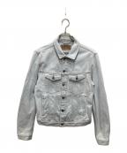 DIESELディーゼル）の古着「デニムトラッカージャケット」｜ブルー