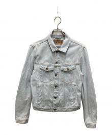DIESEL（ディーゼル）の古着「デニムトラッカージャケット」｜ブルー