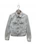 DIESEL（ディーゼル）の古着「デニムトラッカージャケット」｜ブルー