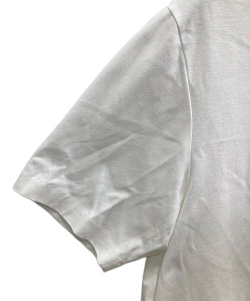 BALLSEY（ボールジィ）BALLSEY (ボールジィ) ジャージコンビ ペプラムプルオーバー ホワイト サイズ:36の古着・服飾アイテム