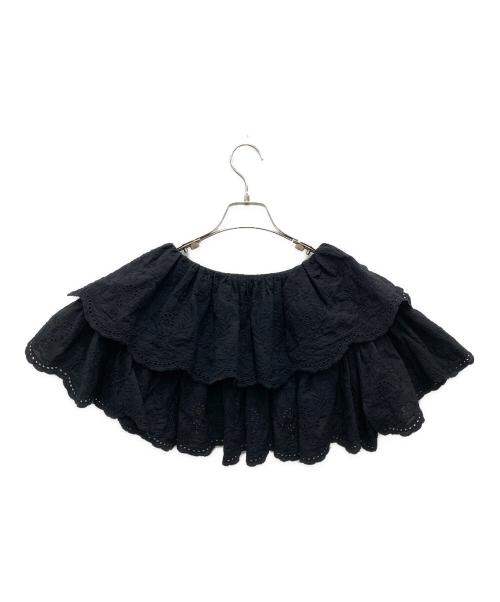 GALLARDA GALANTE（ガリャルダガランテ）GALLARDA GALANTE (ガリャルダガランテ) ティアードエンブロイダリーボレロ ブラック サイズ:Freeの古着・服飾アイテム