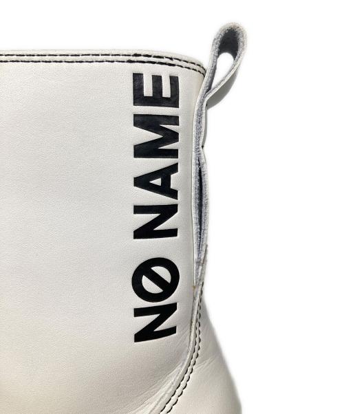 No Name（ノーネーム）No Name (ノーネーム) 10ホールブーツ ホワイト サイズ:36の古着・服飾アイテム