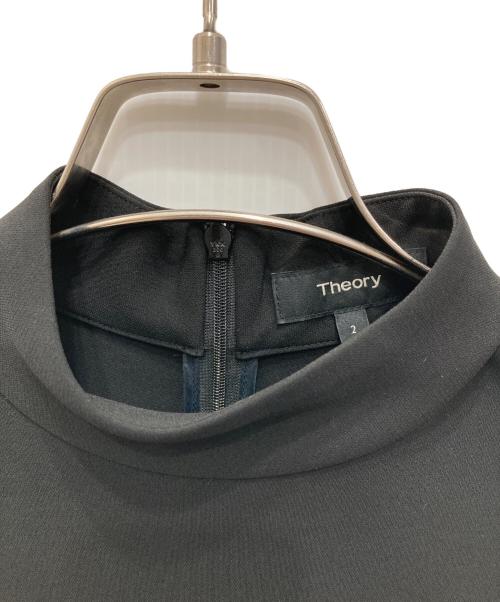 theory（セオリー）theory (セオリー) ノースリーブワンピース ブラック サイズ:2の古着・服飾アイテム