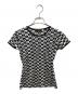 FENDI（フェンディ）の古着「総柄Tシャツ」｜ホワイト×ブラック
