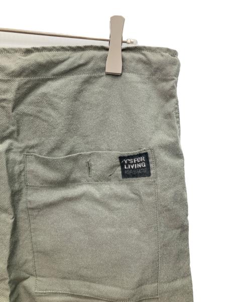 Y's for living（ワイズフォーリビング）Y's for living (ワイズフォーリビング) ワイドパンツ オリーブ サイズ:Mの古着・服飾アイテム