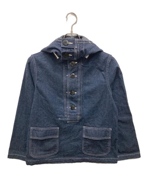 BUZZ RICKSON'S（バズリクソンズ）BUZZ RICKSON'S (バズリクソンズ) U.S. NAVY DENIM GAS PROTECTIVE PARKA/U.S. ネイビー デニム ガス プロテクティブ パーカ ブルー サイズ:XSの古着・服飾アイテム