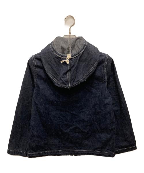 BUZZ RICKSON'S（バズリクソンズ）BUZZ RICKSON'S (バズリクソンズ) U.S. NAVY DENIM GAS PROTECTIVE PARKA/U.S. ネイビー デニム ガス プロテクティブ パーカ ブルー サイズ:XSの古着・服飾アイテム