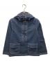 BUZZ RICKSON'S（バズリクソンズ）の古着「U.S. NAVY DENIM GAS PROTECTIVE PARKA/U.S. ネイビー デニム ガス プロテクティブ パーカ」｜ブルー