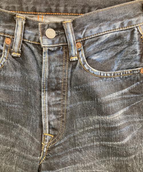 45rpm（45アールピーエム）45rpm (45アールピーエム) デニムパンツ ブルー サイズ:27の古着・服飾アイテム