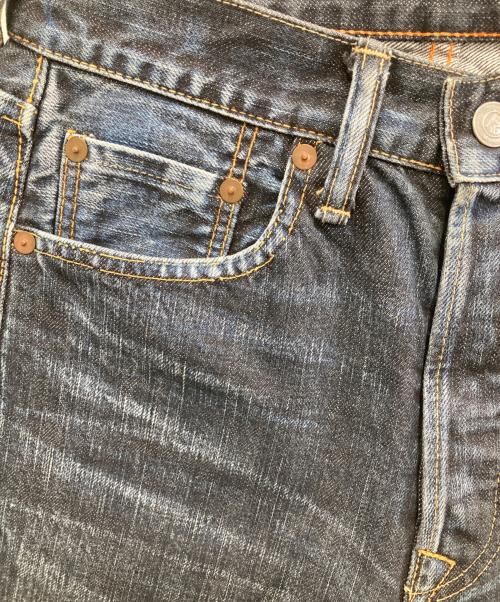 45rpm（45アールピーエム）45rpm (45アールピーエム) デニムパンツ ブルー サイズ:27の古着・服飾アイテム