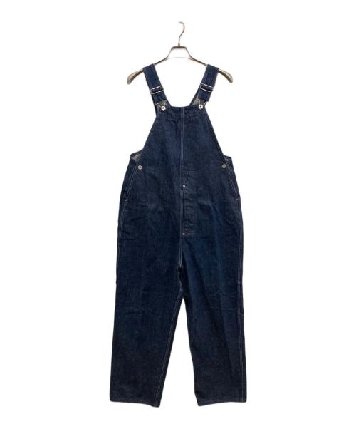 TUKI（ツキ）TUKI (ツキ) ノンウォッシュデニムサロペット ブルーの古着・服飾アイテム