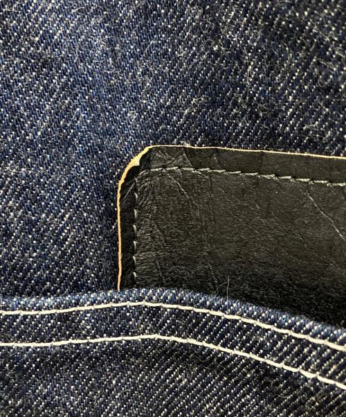 TUKI（ツキ）TUKI (ツキ) ノンウォッシュデニムサロペット ブルーの古着・服飾アイテム