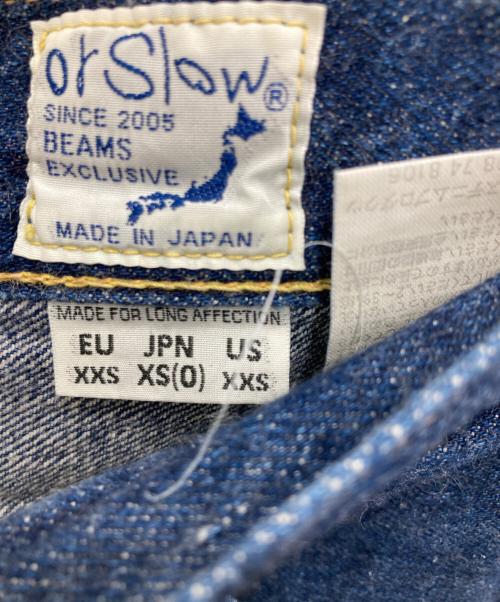 orSlow（オアスロウ）orSlow (オアスロウ) デニムパンツ ブルー サイズ:XSの古着・服飾アイテム