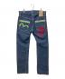 EVISU (エヴィス) 9055 PHILIP GOSSデニムパンツ ブルー サイズ:81cm (W32)：10000円