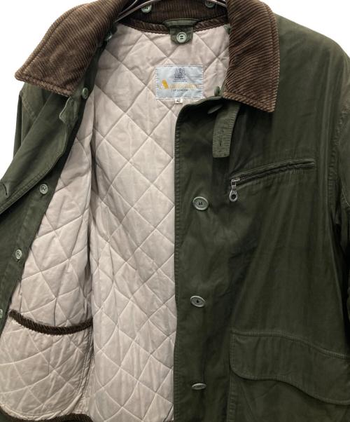 Aquascutum（アクアスキュータム）Aquascutum (アクアスキュータム) ライナー付ジャケット カーキ サイズ:42の古着・服飾アイテム